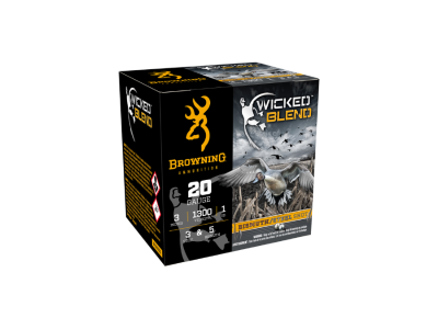 Browning Wicked Blend Shotshell Loads, 20 Gauge, 25