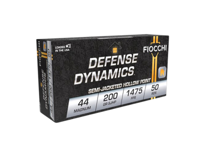 Fiocchi Defense Dynamics Handgun Rounds, .44 Magnum, 50