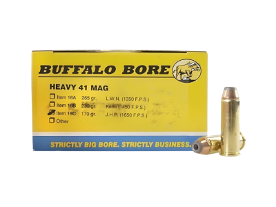 BBA Heavy Strictly Business Handgun Rounds, .41 Magnum, 20