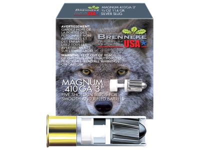 Brenneke Magnum, .410 bore, 5