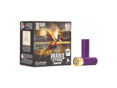 Federal Prairie Storm FS Shotshell Loads, 16 Gauge, 25