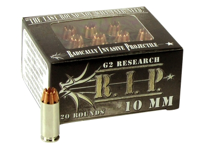 G2 Research R.I.P 10mm Auto 115 gr Fracturing Hollow Point, 20
