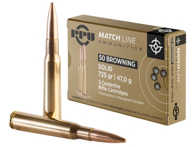 PPU Match, .50 BMG