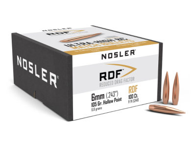 Nosler RDF Match 6mm, 100