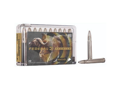 Federal Safari Trophy Bonded Bear Claw Rifle Cartridges, .375 H&H Magnum, 20