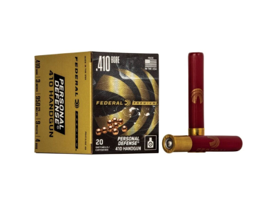 Federal Personal Defense Handgun Shotshell Loads, .410 bore, 20