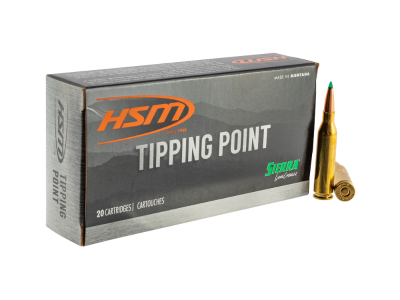 HSM Tipping Point 6.5 Creedmoor 130 gr Sierra GameChanger, 20