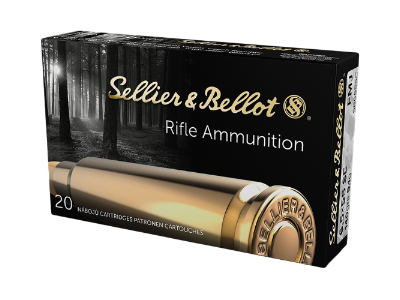 Sellier & Bellot Centerfire Rifle Cartridges, 6.5x55mm Swedish, 20