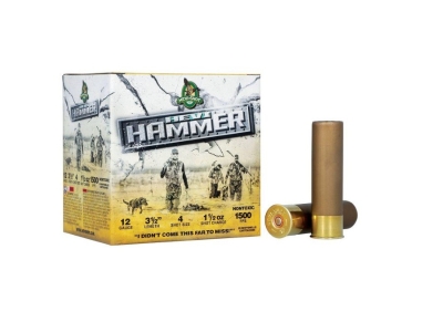 Hevi-Shot Hammer Field Shotgun Ammunition for Waterfowl, 12 Gauge, 25