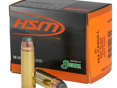 HSM Pro Pistol 300 gr Jacketed Soft Point, .454 Casull, 20