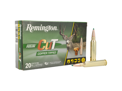 Remington Premier CuT Centerfire Rifle Cartridges, 7mm Remington Magnum, 20