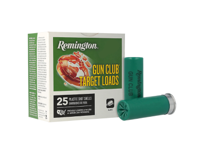 Remington Gun Club Target Shotshell Loads, 12 Gauge, 25
