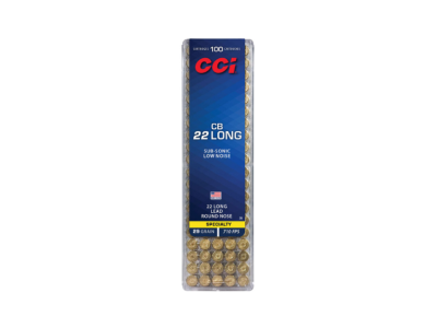CCI 22 CB, .22 LR, 100