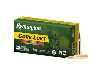 Remington Core-Lokt Copper Rifle Cartridges, .270 Winchester, 20