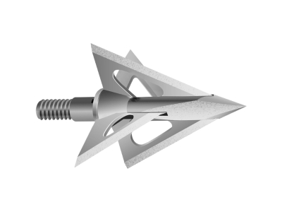 Slick Trick Wicked Trick Broadheads Stainless Steel 100 gr. 3 pk., Fixed, Silver