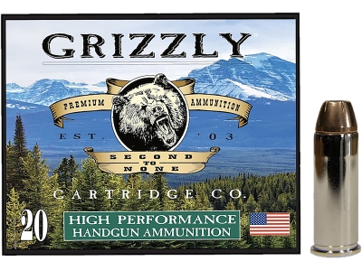 Grizzly 44Special 240gr Jacketed Hollow Point, .44 Special, 20