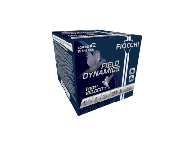 Fiocchi Field Dynamics High Velocity Shotshell Loads, .410 bore, 25