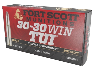 Fort Scott Tumble Upon Impact, .30-30 Winchester, 20