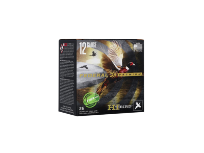 Federal Hi-Bird Fiber Wad Shotshell Loads, 12 Gauge, 25