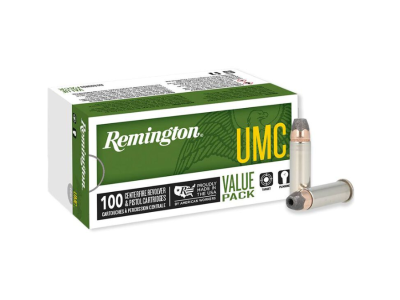 Remington UMC Centerfire Handgun Cartridges, Value Pack, .38 Special, 100