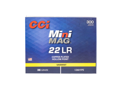 CCI Mini-Mag HP, .22 LR, 300