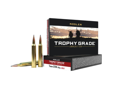 Nosler Trophy Grade Long-Range Rifle Rounds, 7mm Shooting Times Westerner, 20
