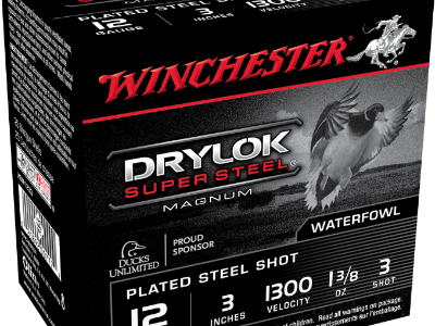 Winchester Drylok Super Steel Magnum 12Gauge 3" 1 3/8oz 3Shot, 12 Gauge, 25