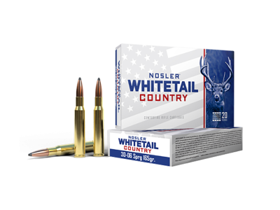 Nosler Whitetail Country, .30-06 Springfield, 20