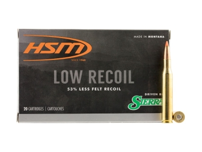 HSM 27014N Low Recoil 270 Win 130 gr Orange Polymer Tip, .270 Winchester, 20