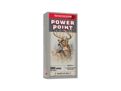 Winchester Power-Point 300 WSM, .300 Winchester Short Magnum, 20