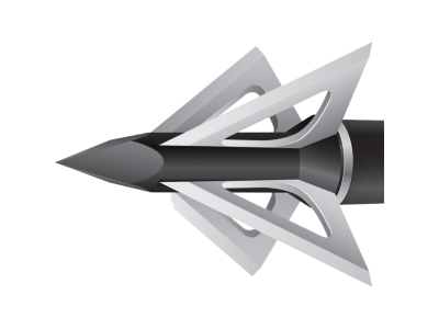 Slick Trick Crossbow Trick Broadheaad 100 gr. 4 pk., Fixed, Black