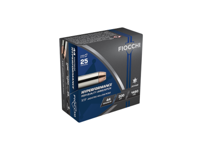 Fiocchi Hyperformance Handgun Rounds, .44 Magnum, 25