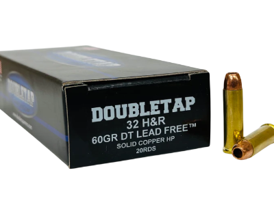 DoubleTap Centerfire Handgun Cartridges, .32 H&R Magnum, 20