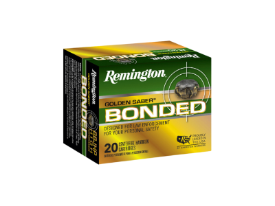 Remington Golden Saber Bonded Handgun Cartridges, .357 SIG, 20