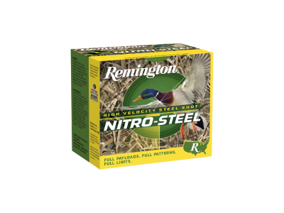 Remington Nitro-Steel High Velocity Shotshell Loads, 12 Gauge, 25