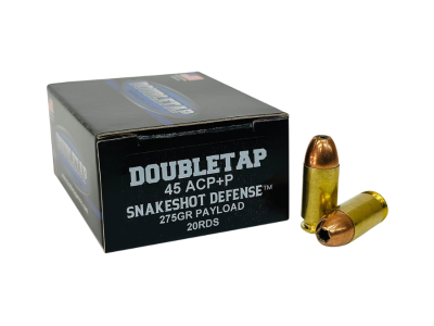 DoubleTap SnakeShot Defense Handgun Cartridges, .45 ACP, 20
