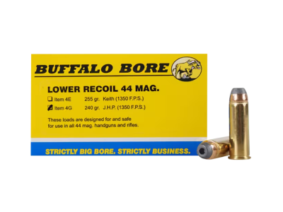 BBA Low Recoil Strictly Business Handgun Rounds, .44 Magnum, 20