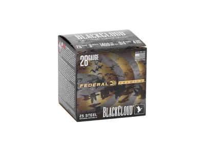 Federal Black Cloud FS Steel Shotshell Loads, 28 Gauge , 25