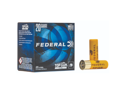 Federal Top Gun Shotshell Loads, 20 Gauge, 25