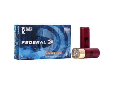 Federal Power-Shok Low Recoil Shotshell Loads, 12 Gauge, 5