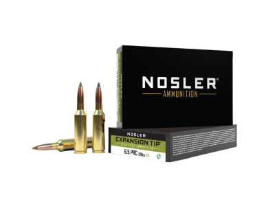 Nosler Expansion Tip Rifle Rounds, 6.5 Precision Rifle Cartridge, 20