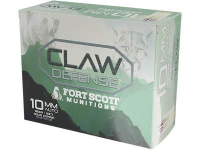 Fort Scott Claw Defense, 10mm Auto, 20