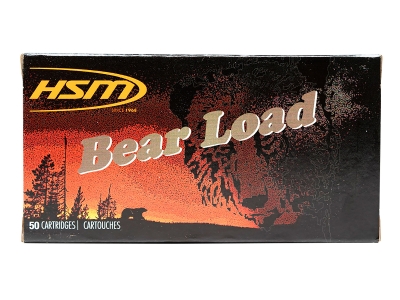 HSM Bear Load 45 Colt +P Wide Flat Nose, .45 Long Colt, 50