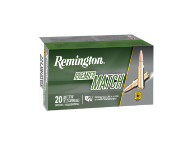 Remington Premier Match Centerfire Rifle Cartridges, .224 Valkyrie, 20