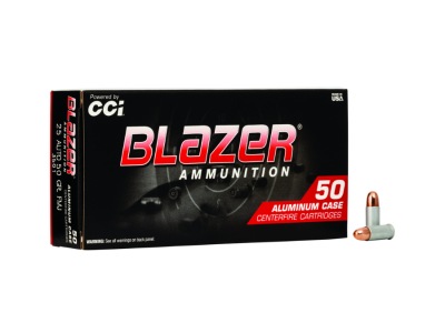 CCI Blazer Aluminum, .25 ACP, 50