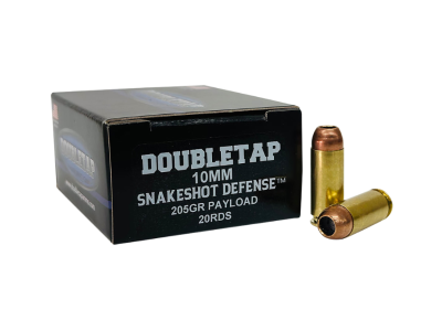 DoubleTap SnakeShot Defense Handgun Cartridges, 10mm Auto, 20