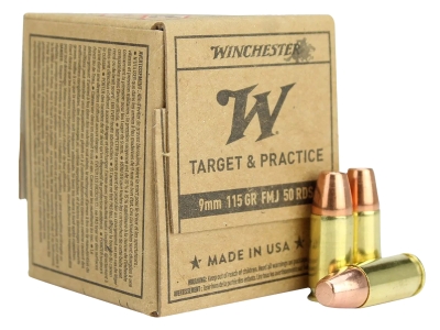 Winchester USA, 9mm Luger, 50