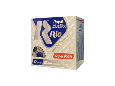 Rio Ammunition Royal BlueSteel Super Magnum Shotshell Loads, 12 Gauge, 25