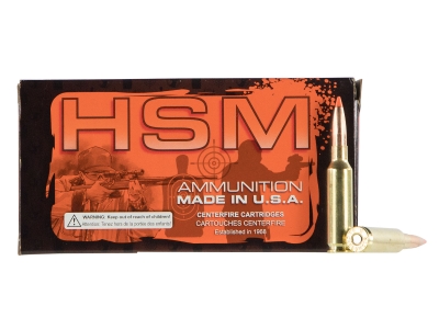 HSM Match 308 Win 168 gr Sierra MatchKing BTHP, .308 Winchester, 20