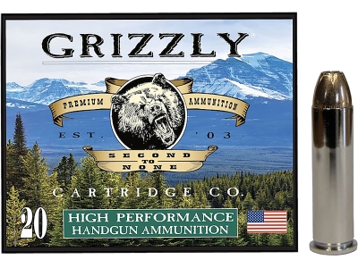 Grizzly 357Mag 148gr Jacketed Hollow Point, .357 Magnum, 20